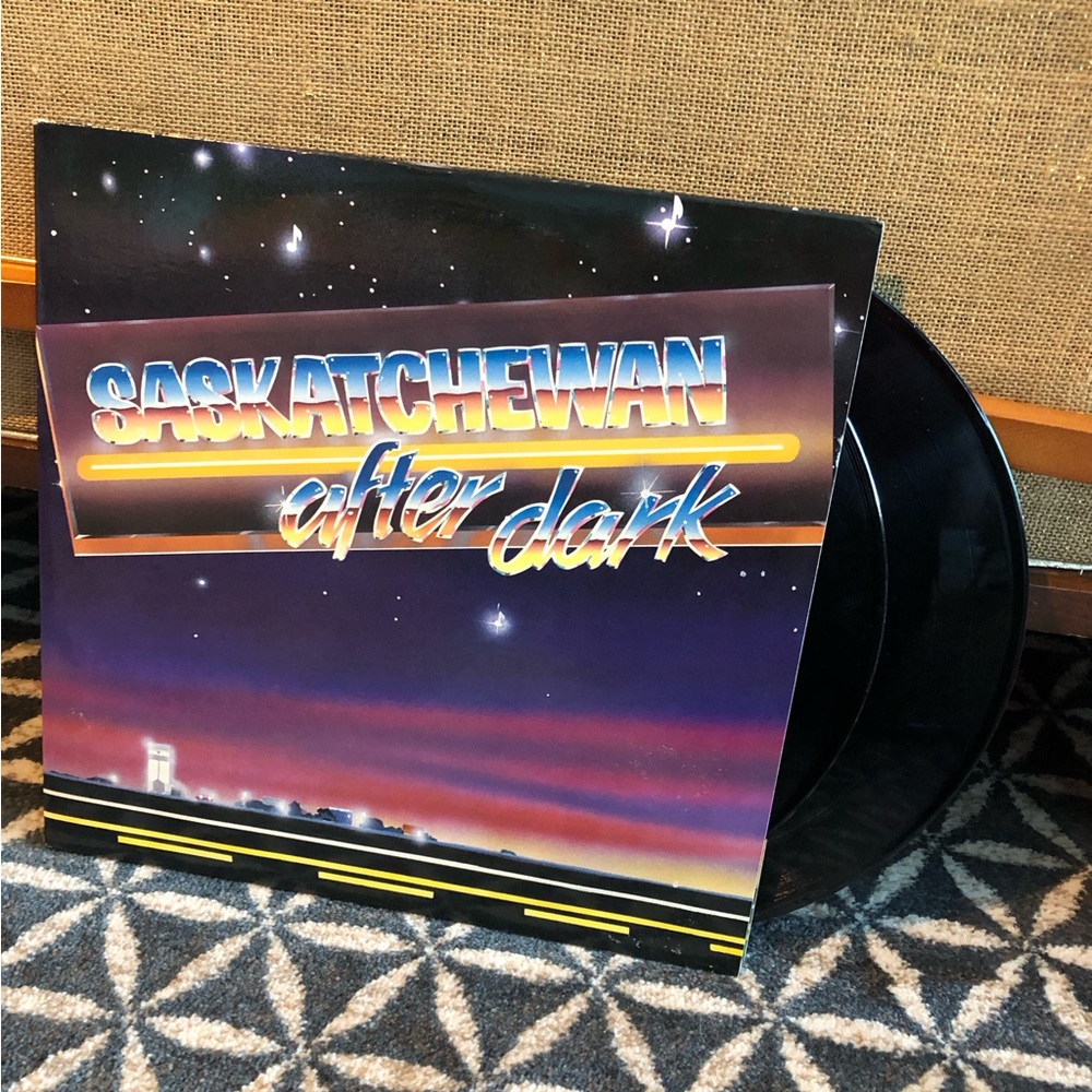 80's "Saskatchewan After Dark" Record - 2 albums - SK Compilation - Sask Music